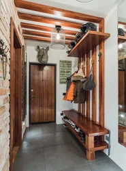 Hallway furniture in loft style photo