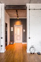 Hallway furniture in loft style photo