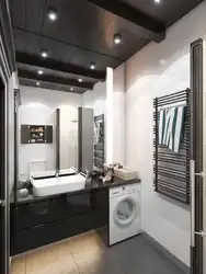 Bath modern design 4 sq.m.