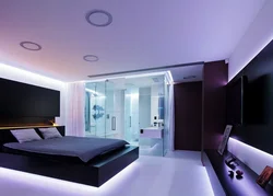 Bedroom Design Lighting Photo