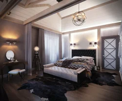 Bedroom In The House Interior Design Photo