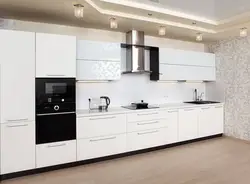 Uyingizda oq oshxona dizayni