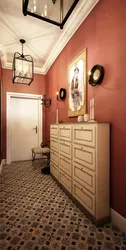 Color in the hallway design photo