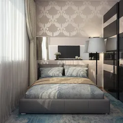 Bedroom 9 sq m real photos