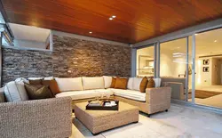 Pictures of the interior of a living room in a house