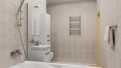 Ванна бөлмесіндегі плиткалар cerama marazzi интерьер фотосуретінде