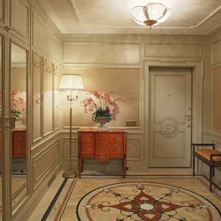 Hallway in classic style photo