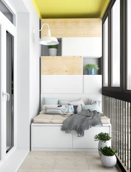 Wardrobe on the loggia photo modern