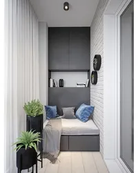 Wardrobe On The Loggia Photo Modern