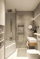 Vanna otağının fotoşəkili müasir dizayn 3 kv m
