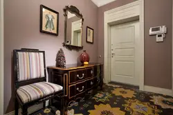 Painting the corridor in the apartment photo