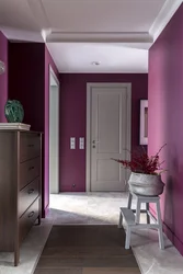 Painting the corridor in the apartment photo