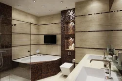 Corner bathrooms in the apartment photo