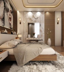 Stylish bedroom interior