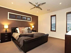 Photo of painted walls in the bedroom photo