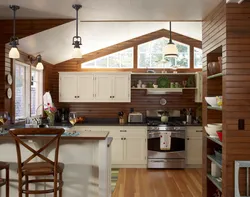 How to furnish a kitchen in a house photo