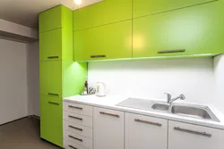 Photo of all light green kitchens