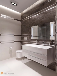 Bathtub in high-tech style photo