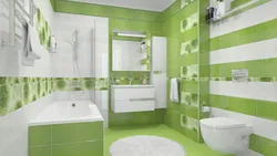Tiles in a standard bathroom photo
