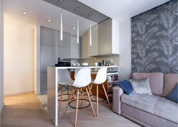 Kitchen interior in 1 apartment