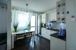 Kitchen Interior In 1 Apartment