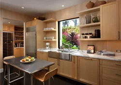 Photo Of A Simple Kitchen In An Apartment