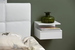 Bedroom hanging cabinet design