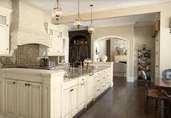 Color Combination In The Kitchen Interior Ivory