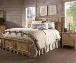 Country bedroom interior