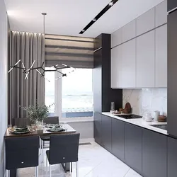Curtain design for the kitchen in a modern style 2023