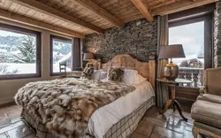 Chalet interior bedroom