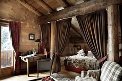 Chalet interior bedroom