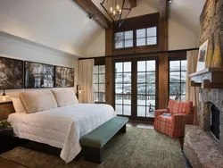 Chalet interior bedroom