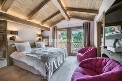 Chalet interior bedroom