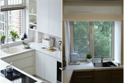 Kitchen Design Photo With Sink By The Window Photo