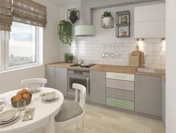 Interior walls of small kitchens photos