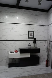Bathroom design marble porcelain tiles