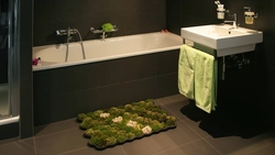 Interyerdə hamam xalçaları