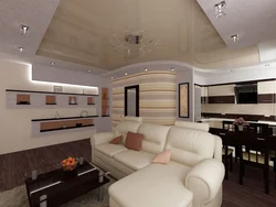 Yashash xonasi dizayni 25 m2