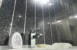 Plastic photo for bathroom walls