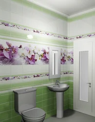 Plastic photo for bathroom walls