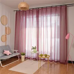 Tulle дар тирезаҳои хоб акс