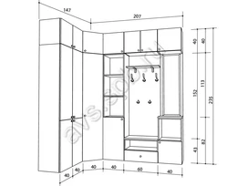 Koridor diagrammalarining fotosuratlari