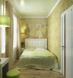 Small bedroom design 6 sq.m.