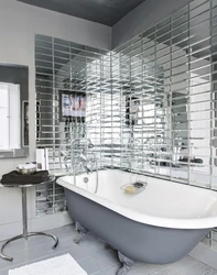 Mirror bathroom design photo