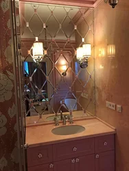 Mirror bathroom design photo