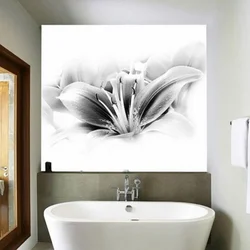 Paintings In The Bathroom In The Interior