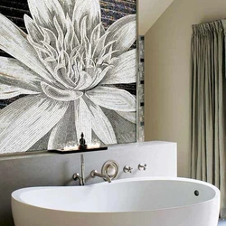 Paintings In The Bathroom In The Interior
