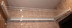 Wall-mounted clothes dryers for the bathroom photo