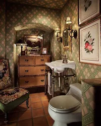 English bathroom interior